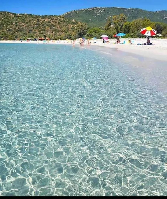 Semesterbostad Cala Pira Beach House Villasimius Italien